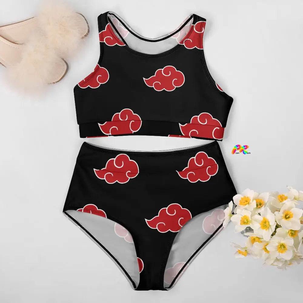 Japanese Cloud High Waist Bikini