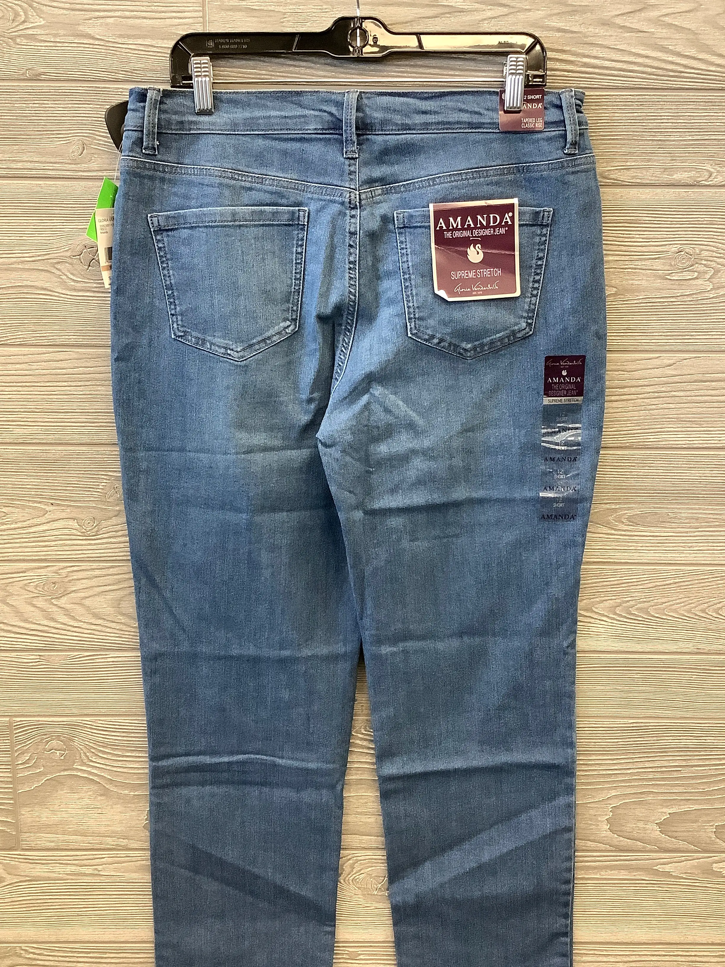 Jeans Straight By Gloria Vanderbilt  Size: 12