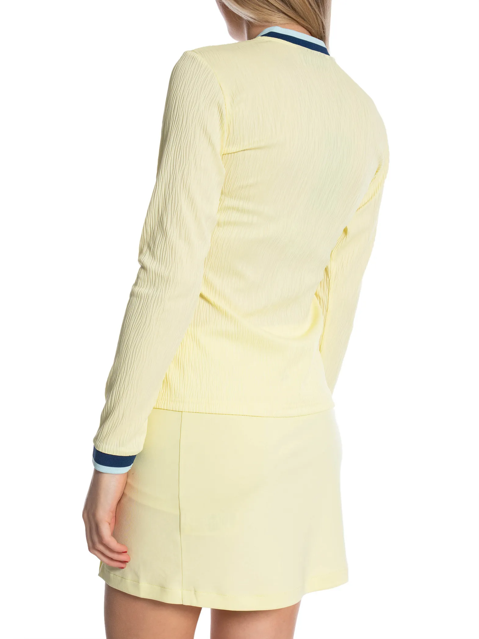 J.LINDEBERG SWEATER LEONOR MID LAYER WAX YELLOW