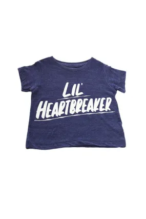 Kids Baron Von Fancy Lil Heartbreaker Tee - Navy/White