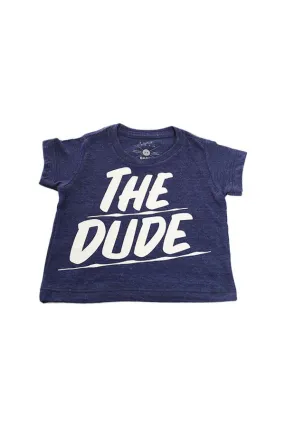 Kids Baron Von Fancy The Dude Tee - Navy