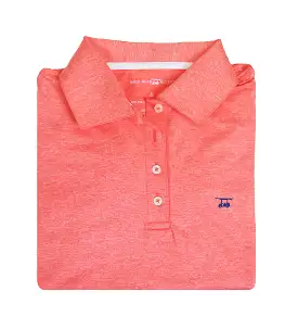 Ladies Albatross Polo - Heather Coral