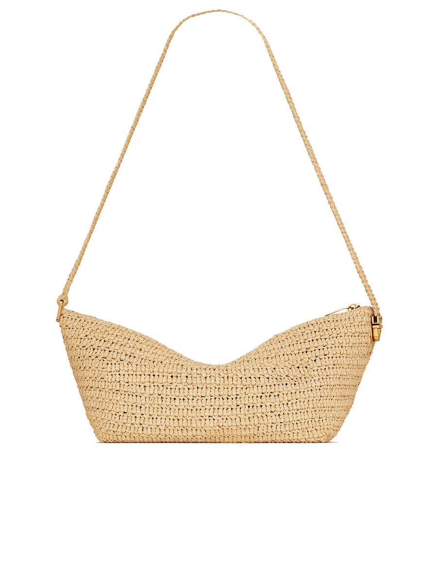 Le Raffia Crossbody Bag