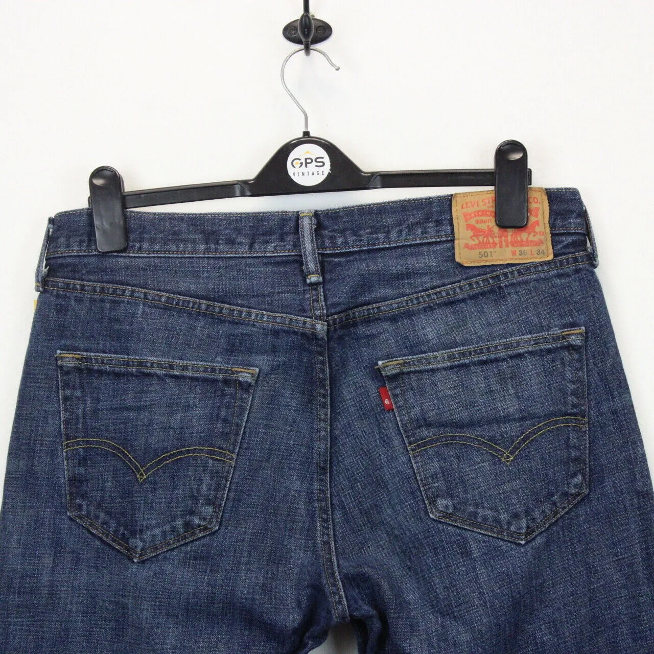 LEVIS 501 Jeans Dark Blue | W36 L34