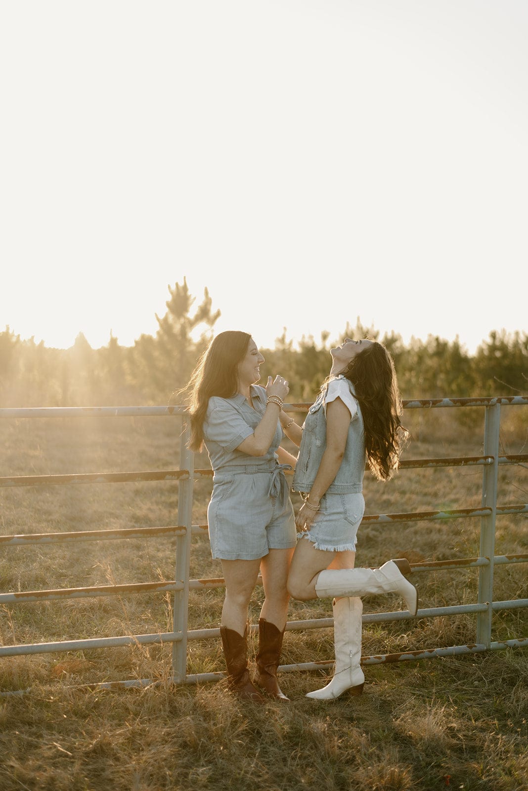 Light Wash Denim Vest