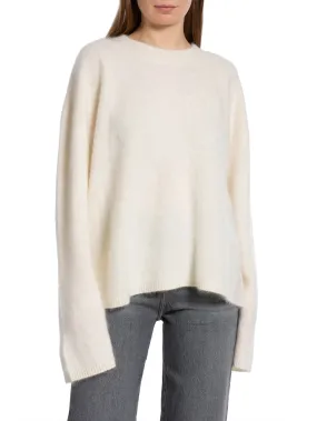 LISA YANG SWEATER NATALIA CREAM BRUSHED