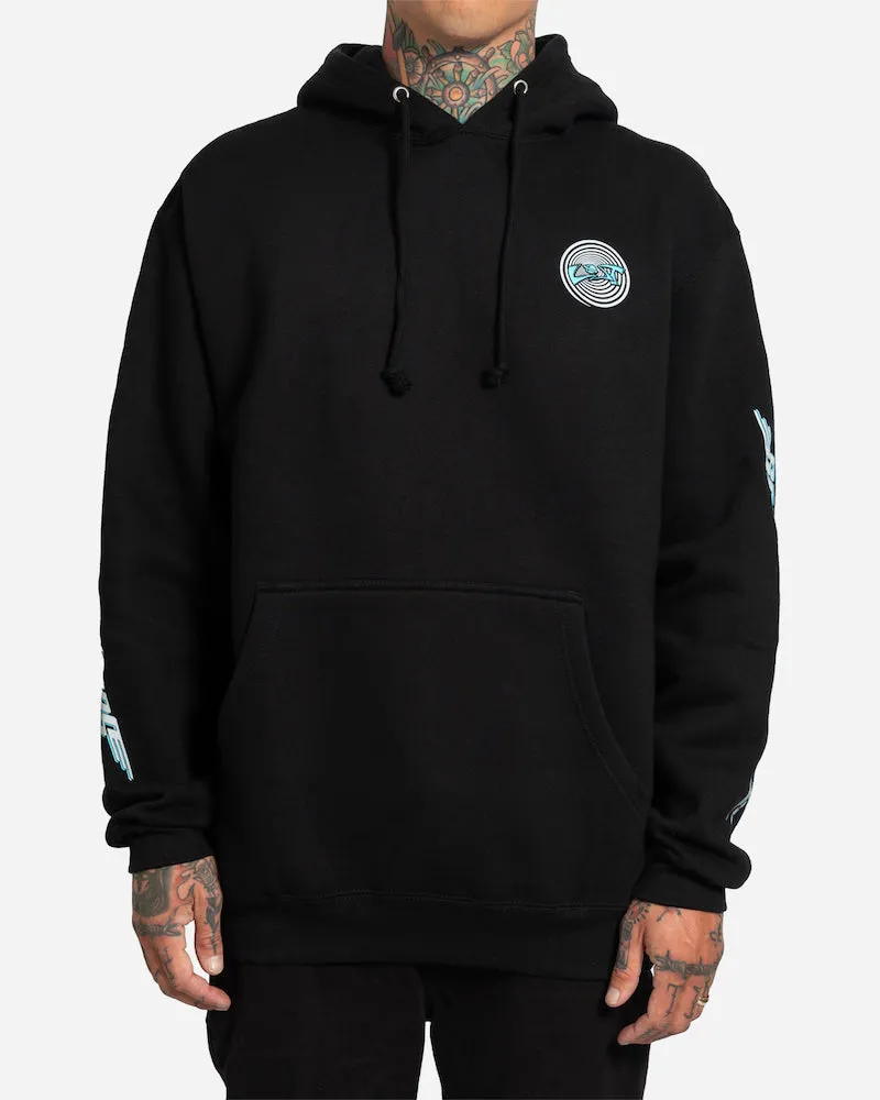 Lost Surfboards Heavy Hoodie Black