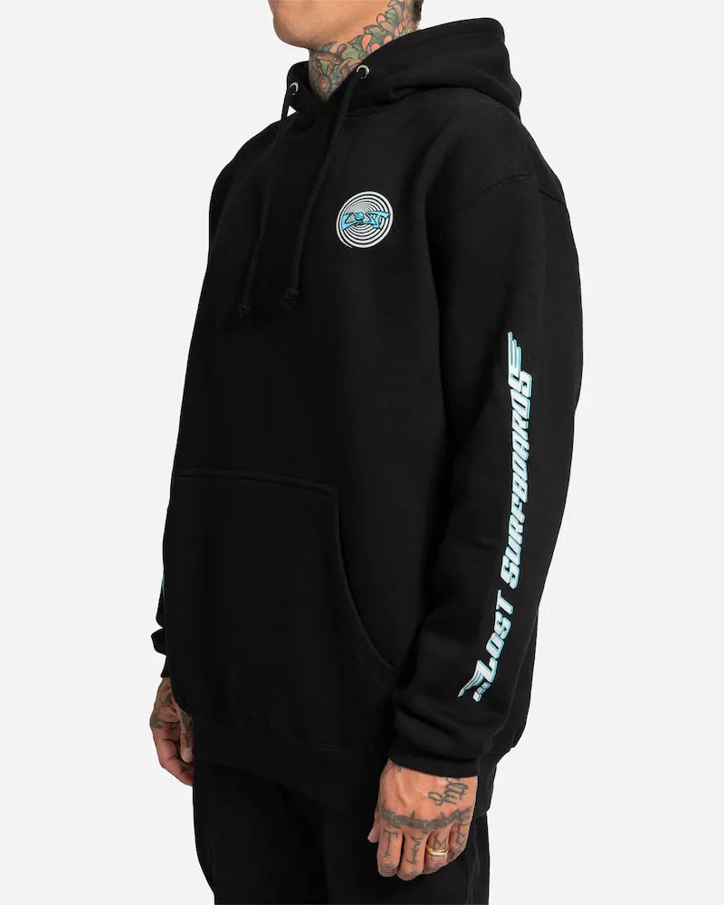 Lost Surfboards Heavy Hoodie Black