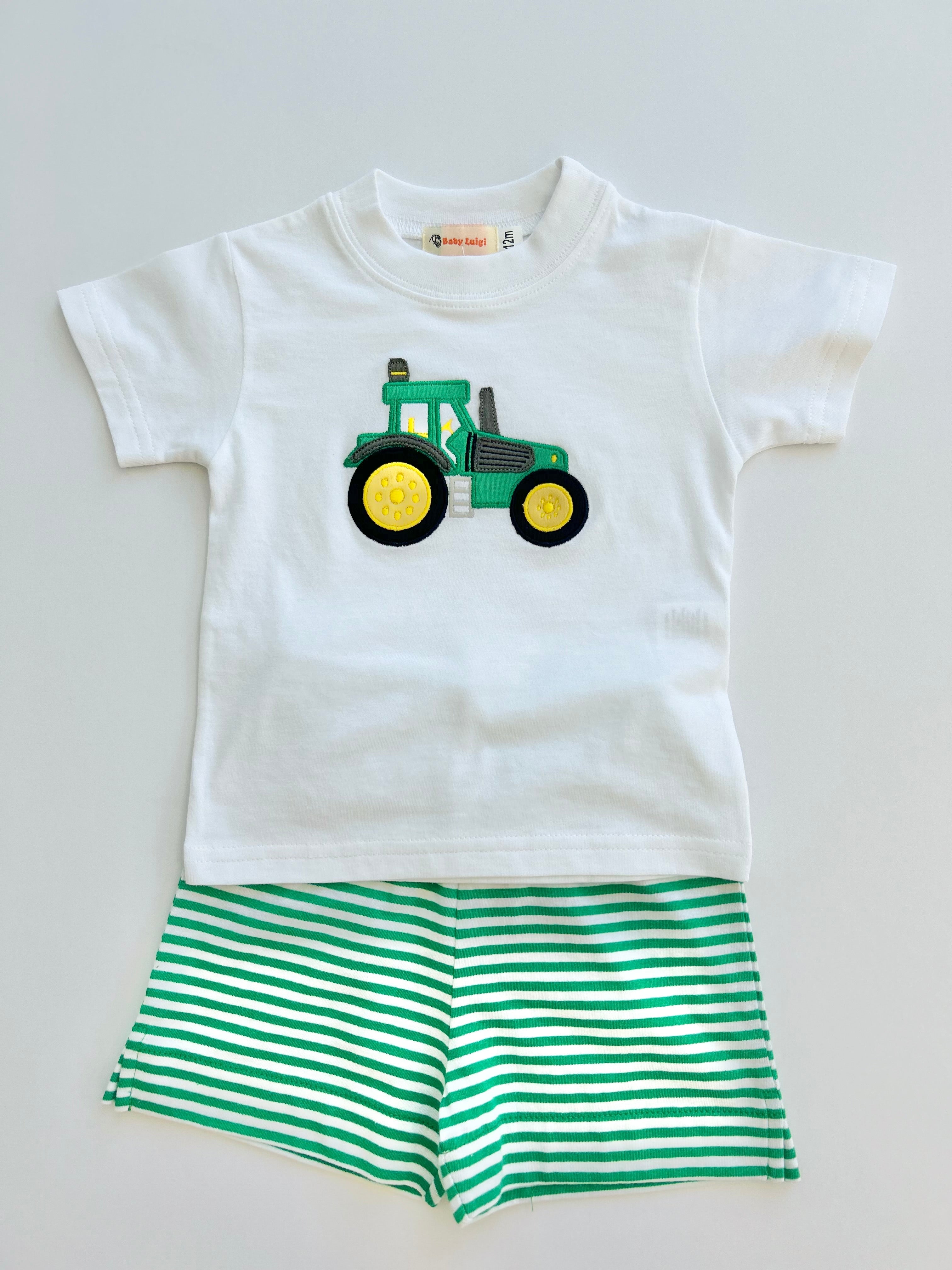 Luigi - Tee and Short Set - Tractor