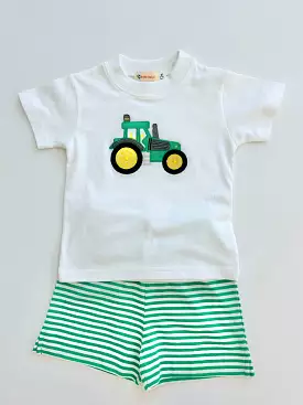 Luigi - Tee and Short Set - Tractor