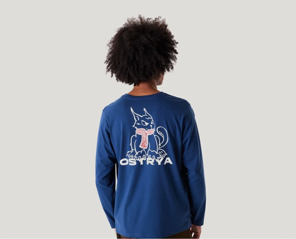 Lynx Long Sleeve qui-Tee - Navy