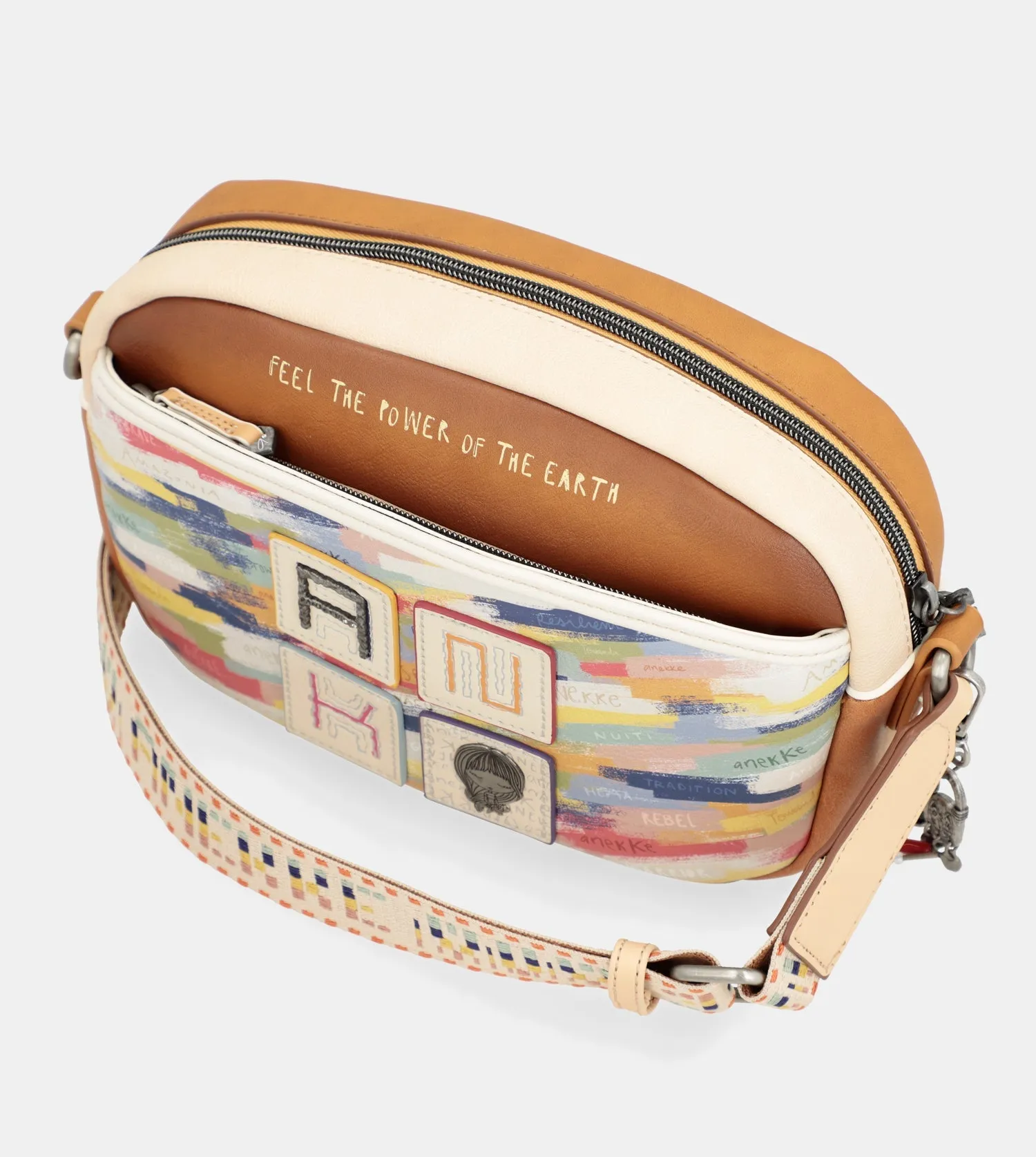 Magic Souls oval crossbody bag