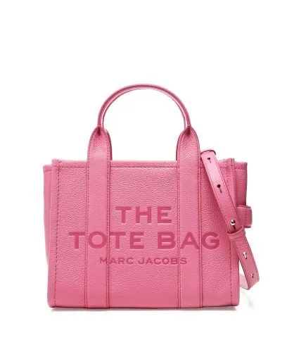 Marc Jacobs Pink The Leather Mini Tote Bag | Jules B