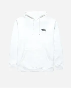 Mayhem Designs Heavy Hoodie White