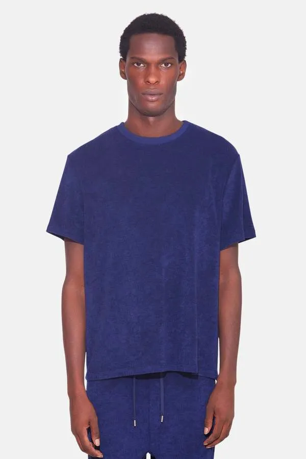 Men's Classic Terry Tee - Navy