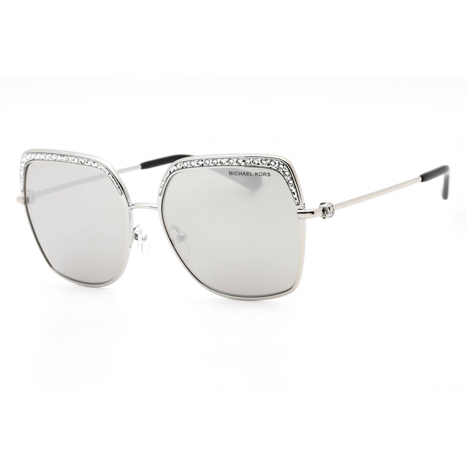 Michael Kors 0MK1141 Sunglasses Silver / Silver Mirrored Women's