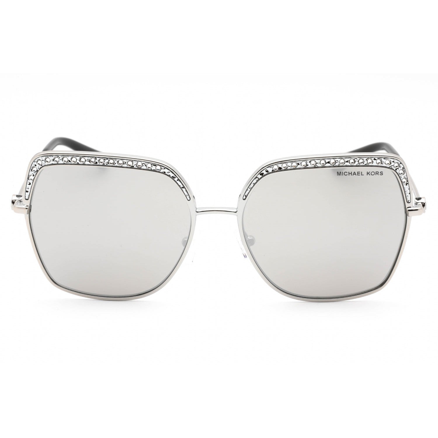 Michael Kors 0MK1141 Sunglasses Silver / Silver Mirrored Women's