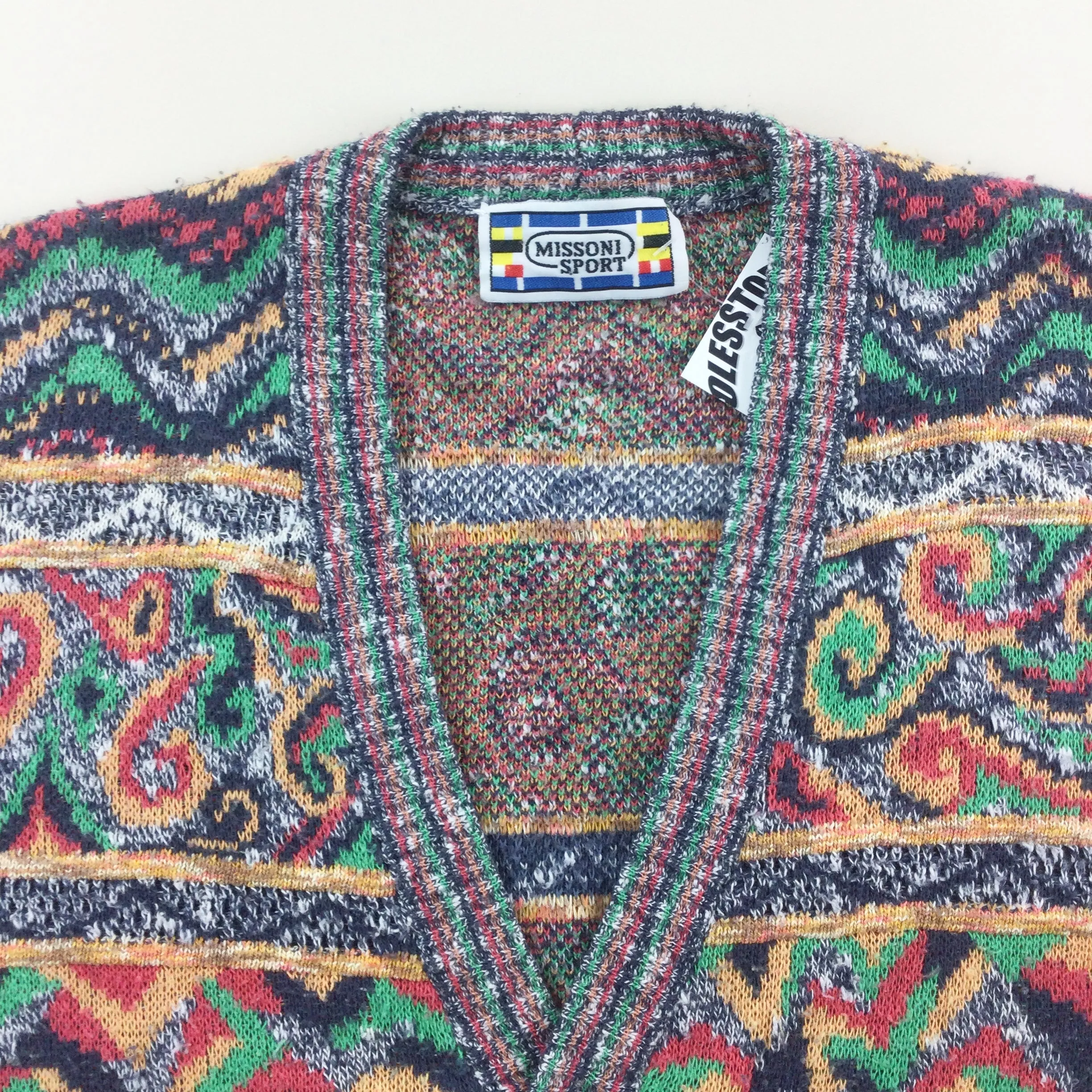 Missoni Sport 90s Cardigan - Large