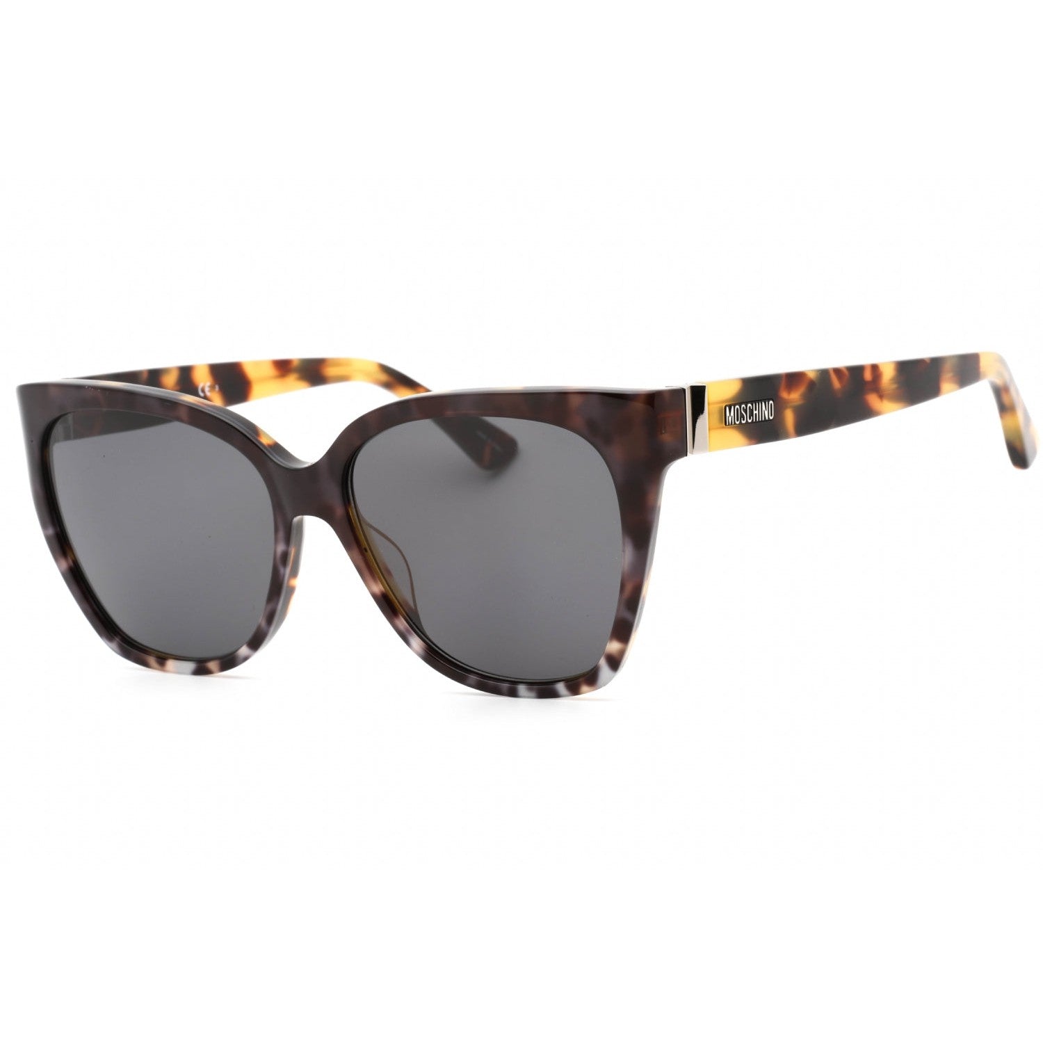 Moschino MOS066/S Sunglasses ANIMAL HV/GREY Women's