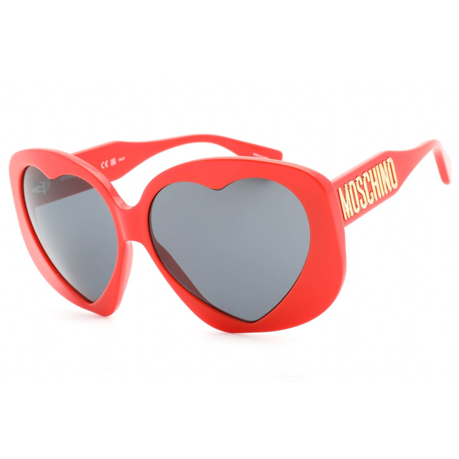 Moschino MOS152/S Sunglasses RED / GREY Women's