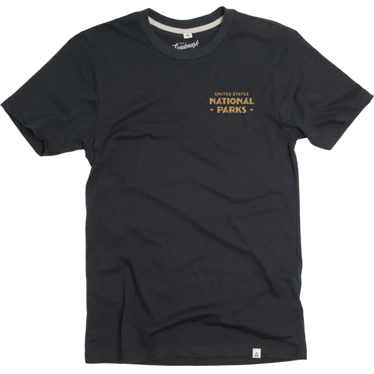 National Park Type Tee - Deep Navy