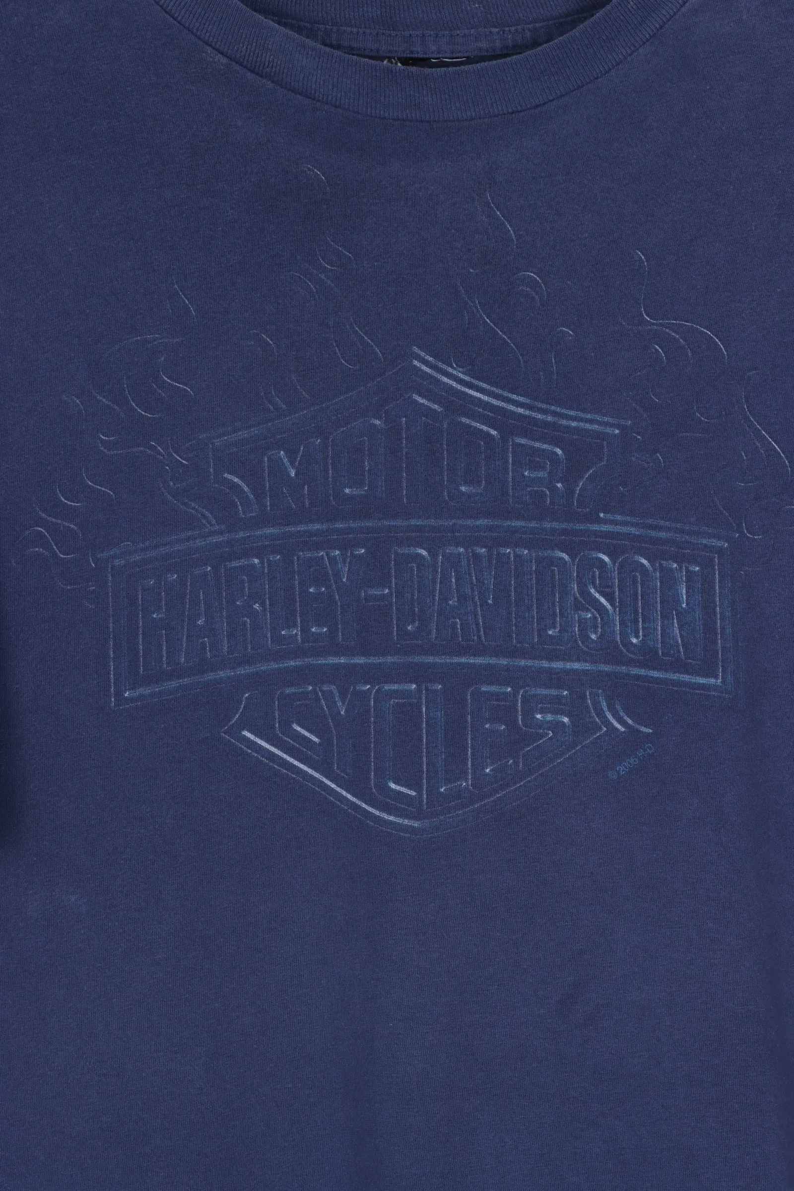 Navy HARLEY DAVIDSON Las Vegas Front & Back Tee (XL)