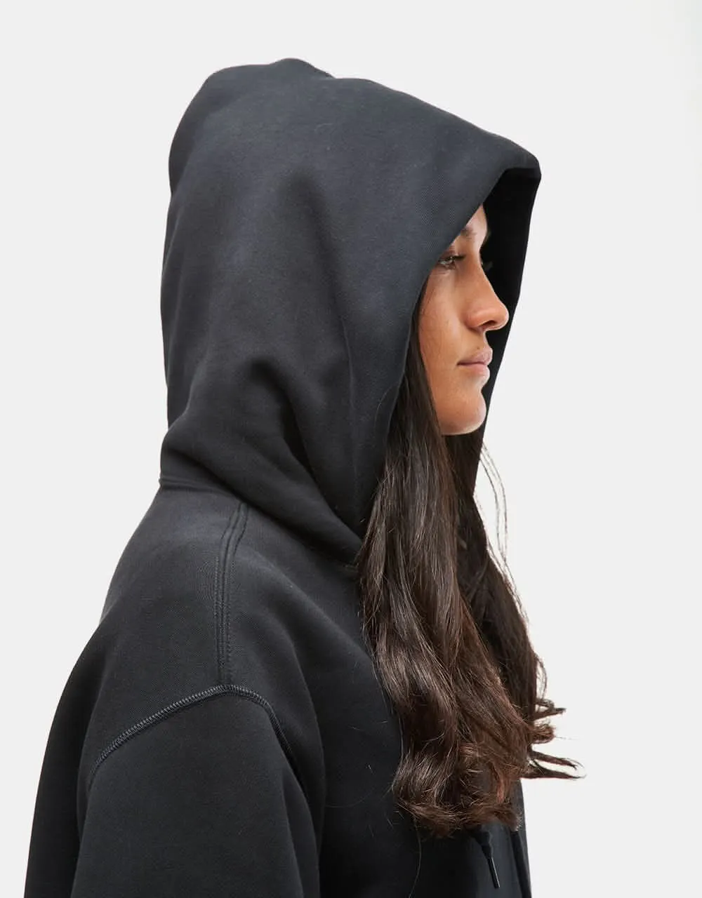 Nike SB Essential Logo Pullover Hoodie - Black/White