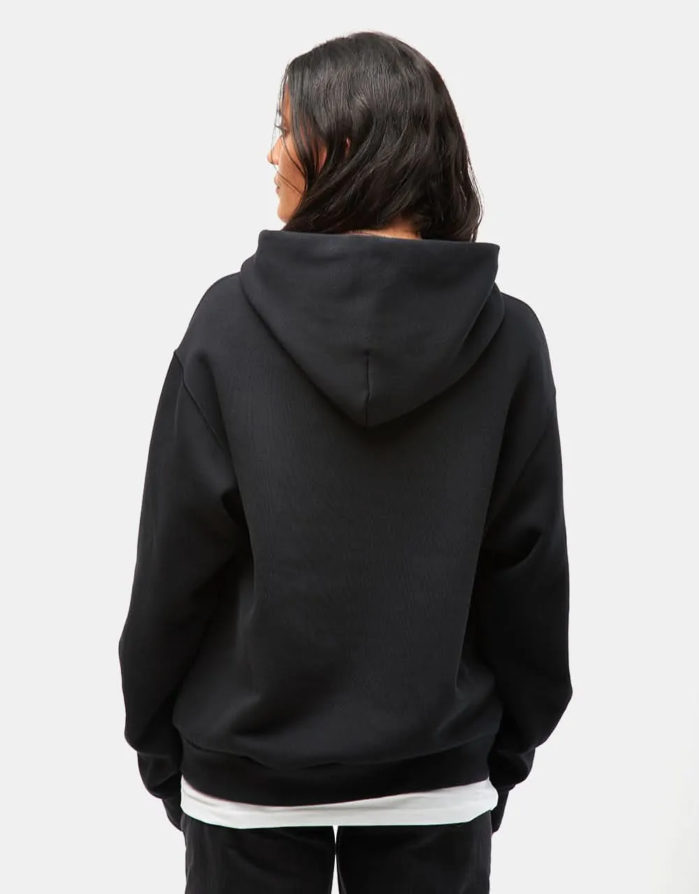 Nike SB Essential Logo Pullover Hoodie - Black/White