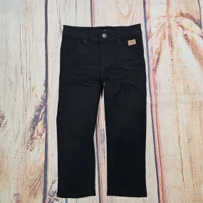 NORUK BOYS BLACK SNAP PANTS F2325