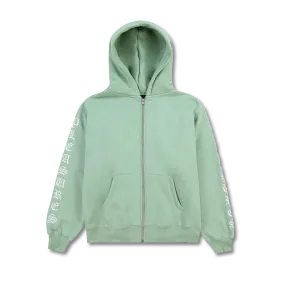 OE Zip Up Hoodie - Matcha