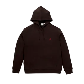 One Point Hoodie - Dark Brown