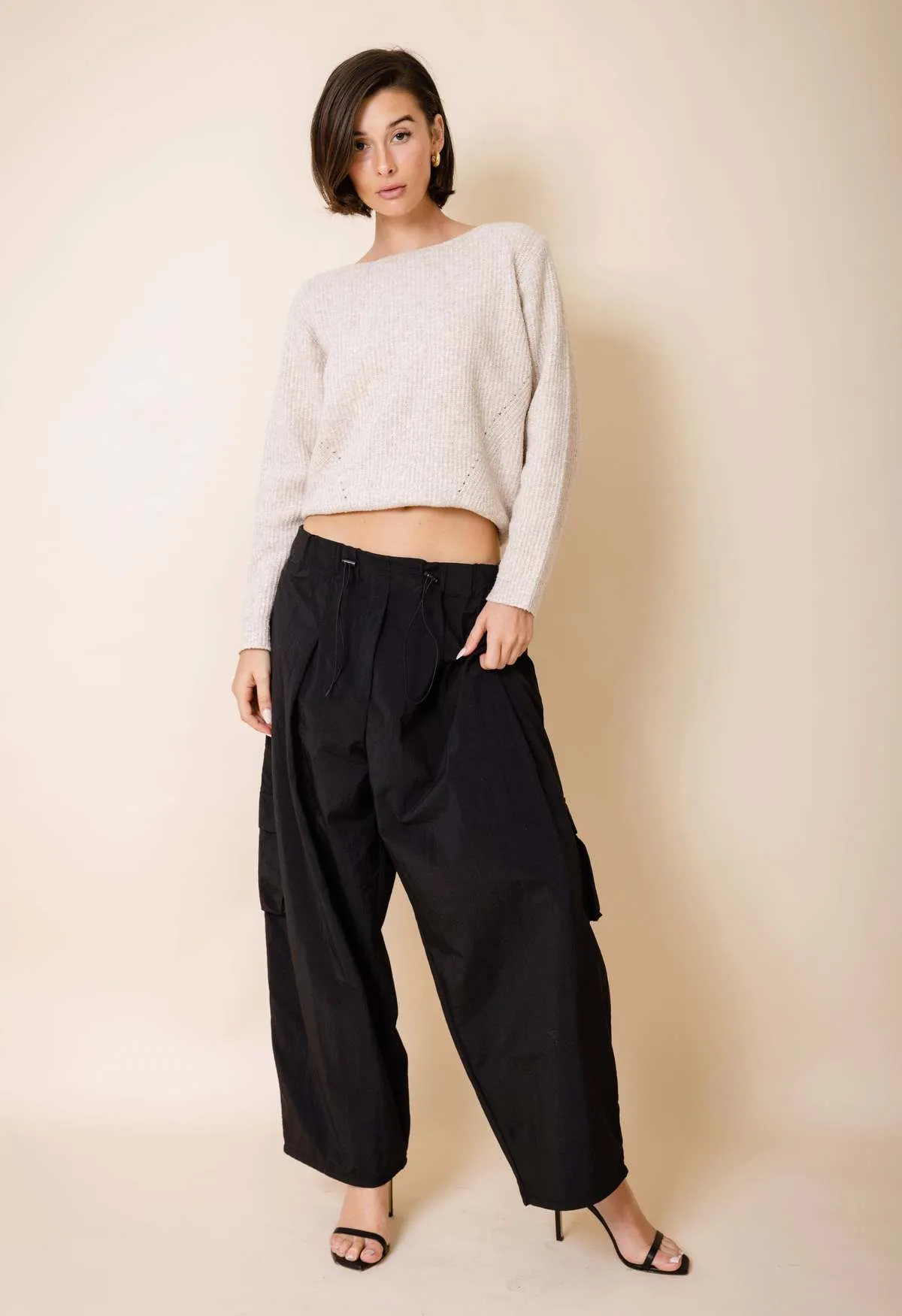 Parachute Pants - Black