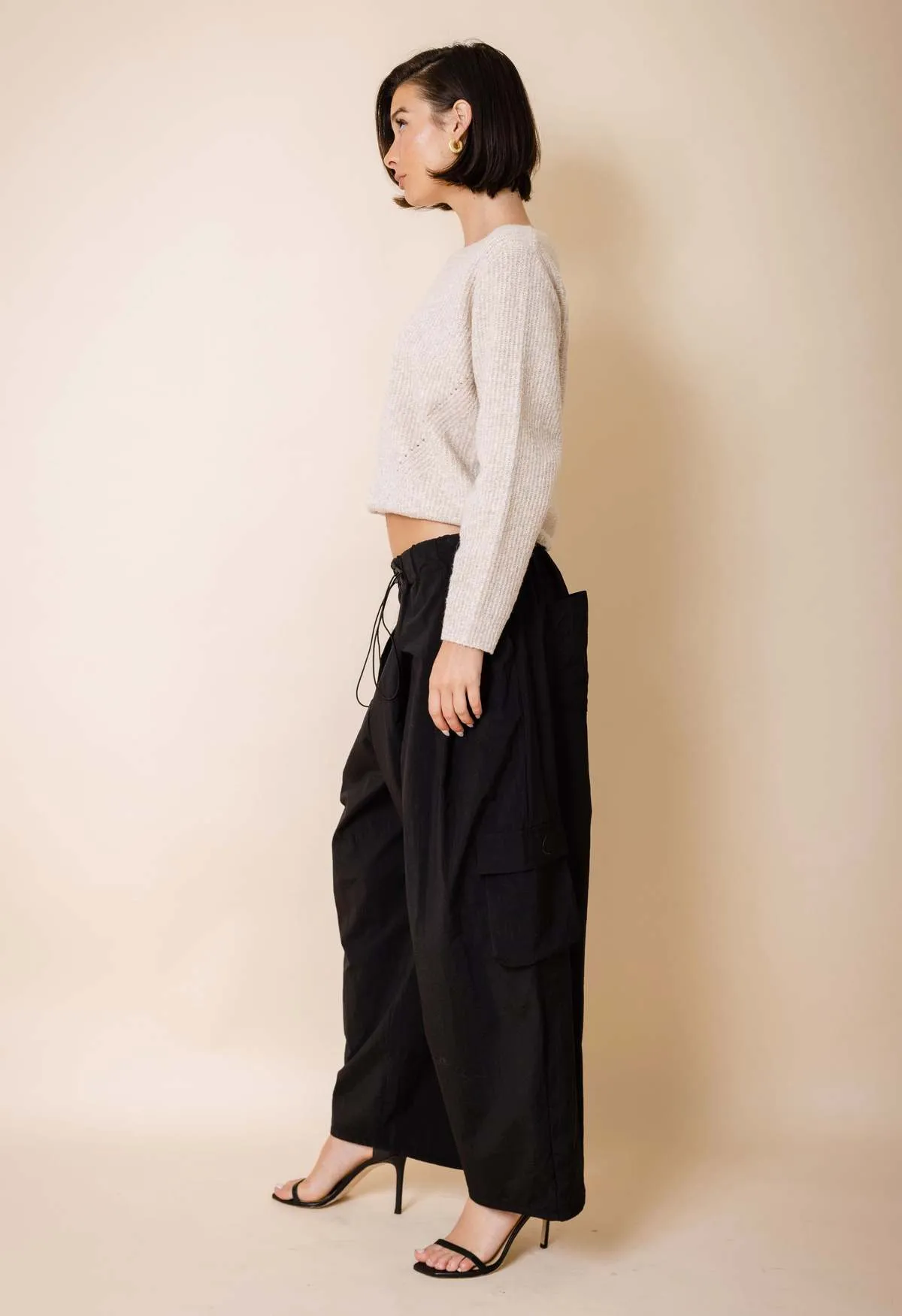 Parachute Pants - Black