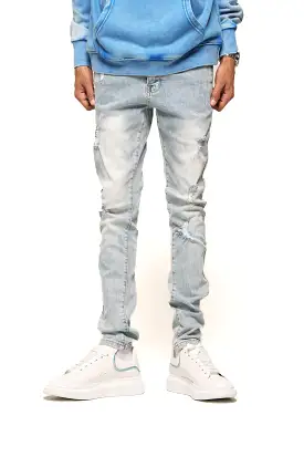 PHEELINGS EXPECT NOTHING SKINNY DENIM (LIGHT BLUE)