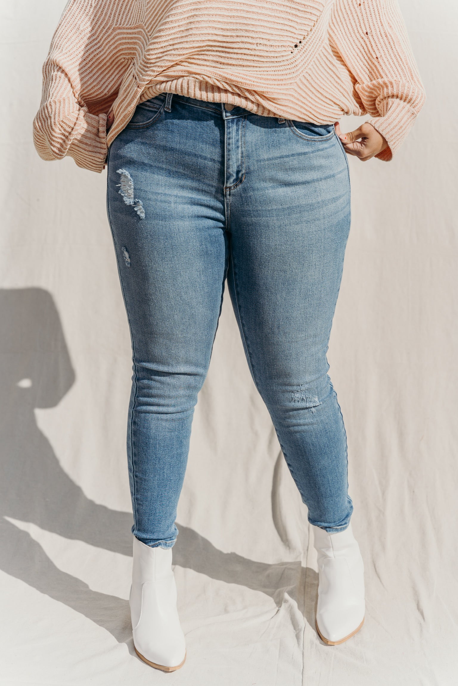 PLUS SIZE Dalton Skinny Jeans