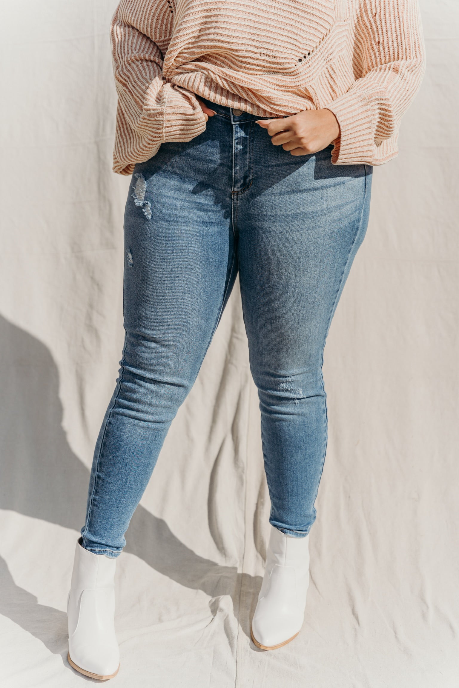 PLUS SIZE Dalton Skinny Jeans