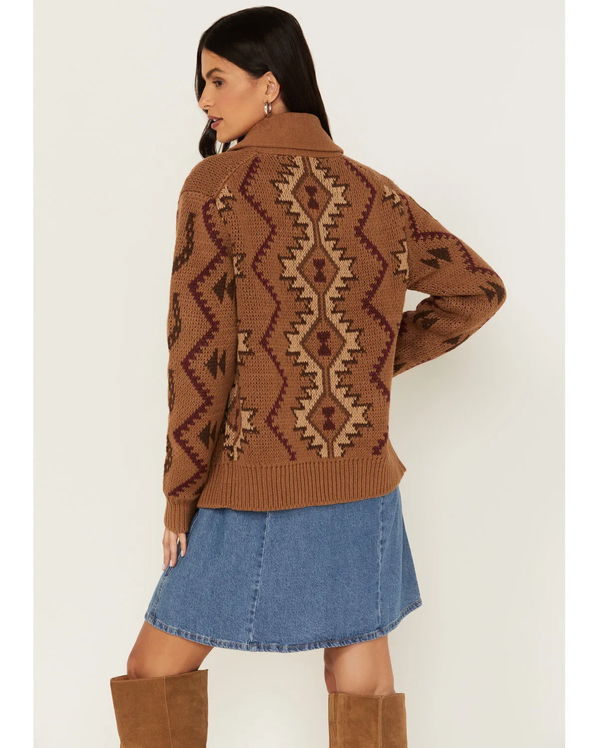 Product Name:  Tasha Polizzi Women's Southwestern Knit Avery Cardigan