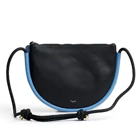 Project Dyad || Bag - Black/Sky Blue Adjustable Rope Strap Inner small pocket Selene Zipper Bag