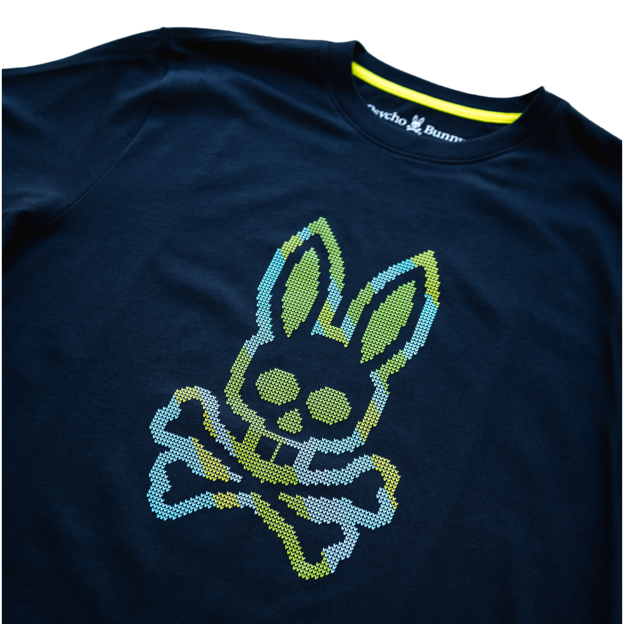 Psycho Bunny Apple Valley High Density Graphic Tee (Navy)