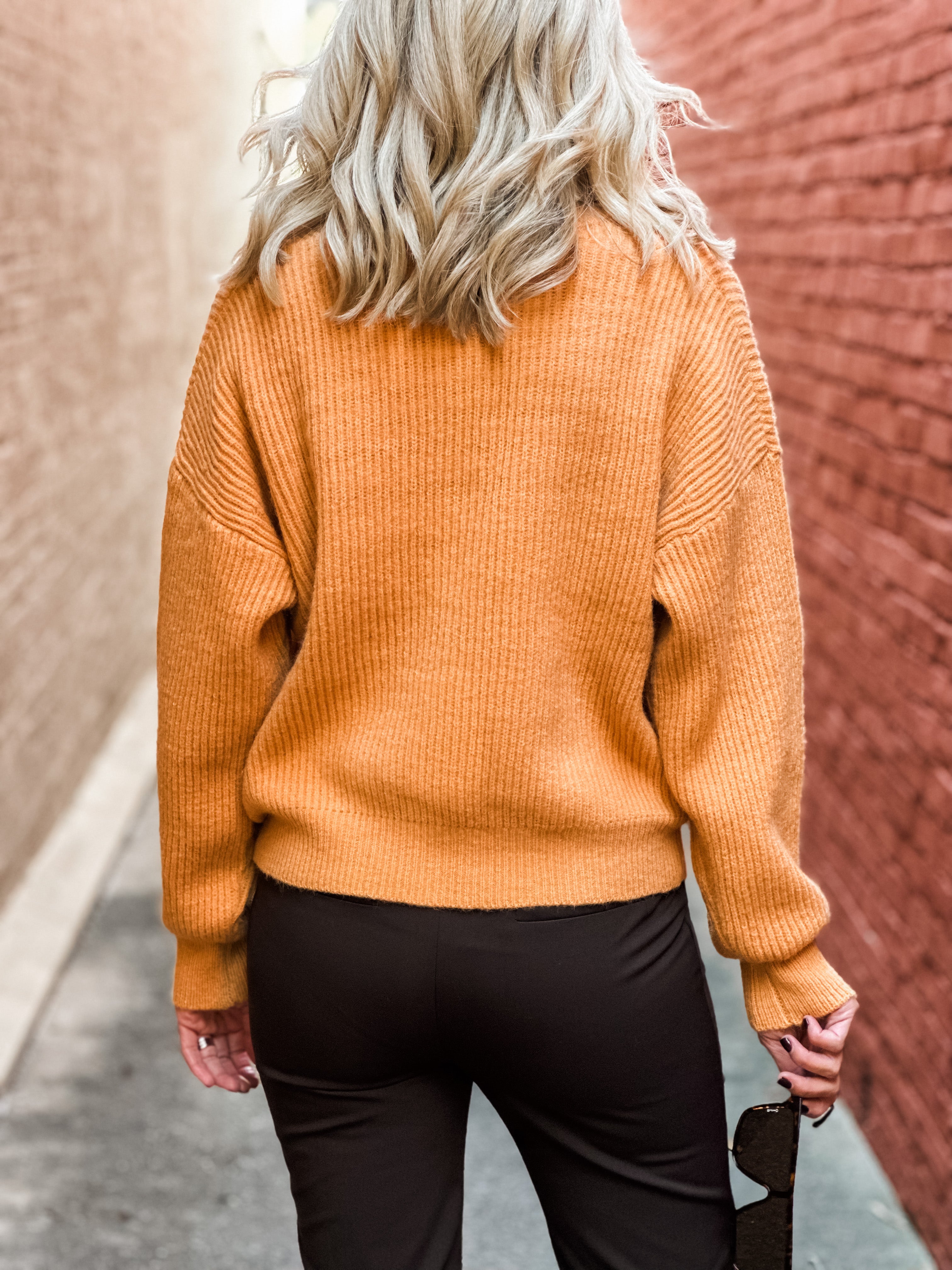 Pumpkin Pie Knit Top Cardigan Set