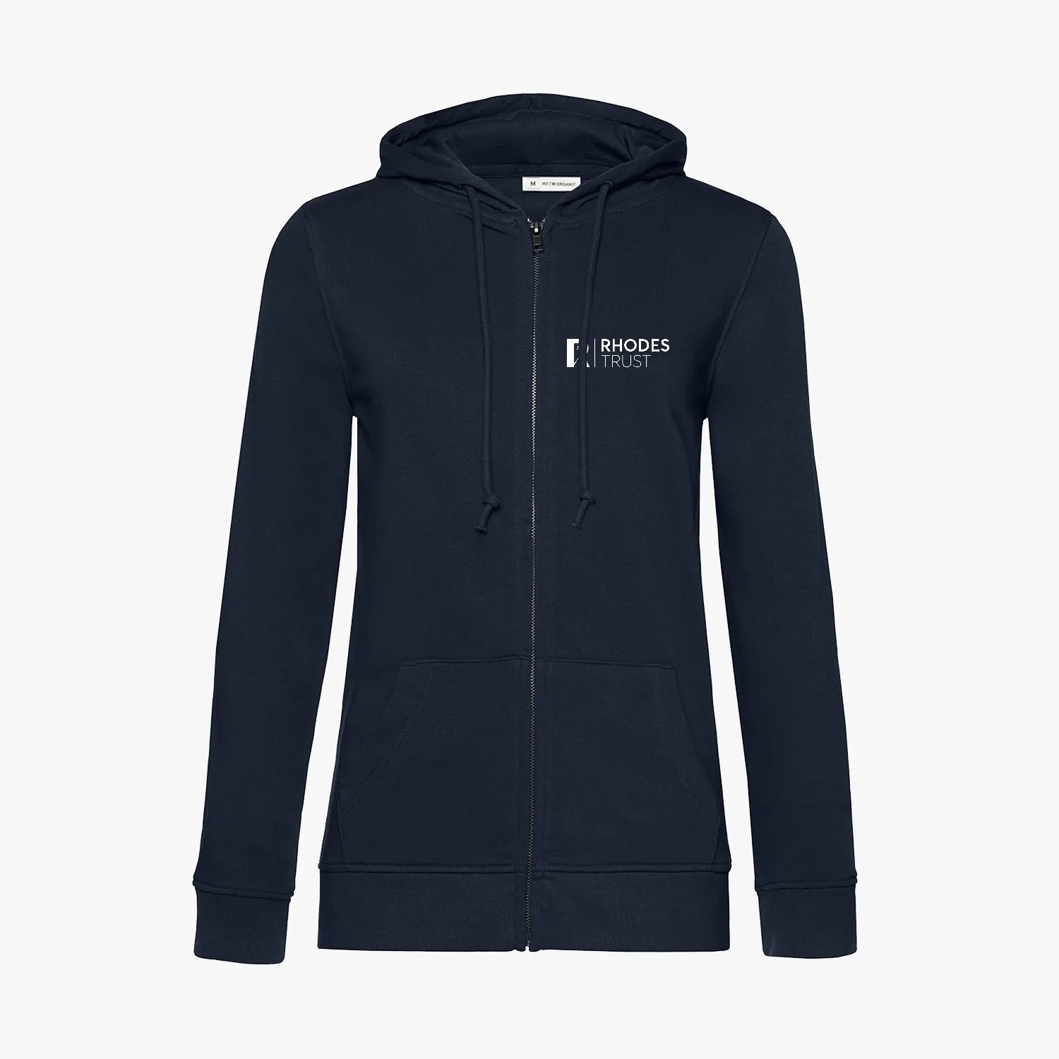 Rhodes Trust Organic Ladies Zip Hoodie