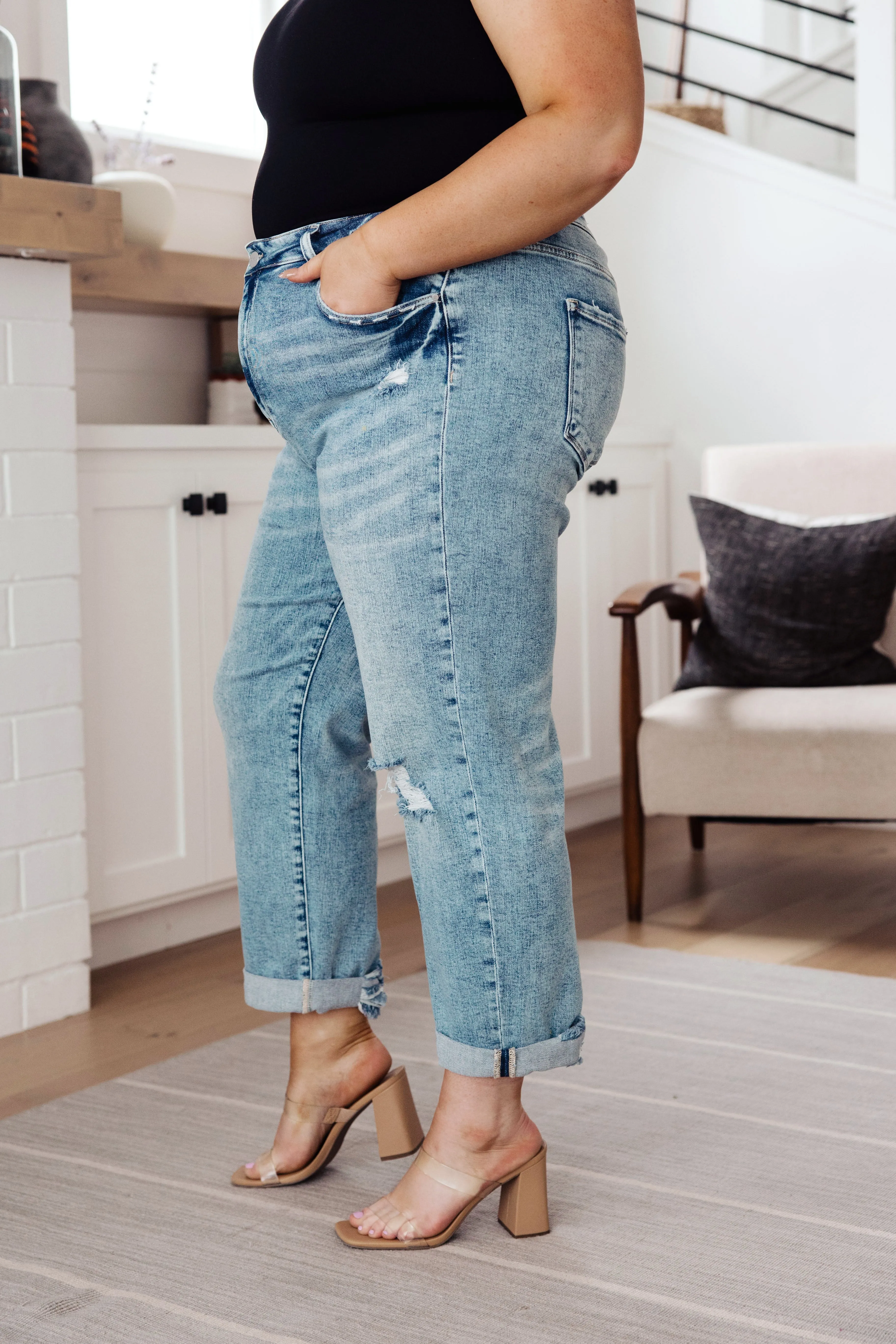 RISEN My Way Boyfriend Jeans