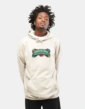 Route One Florals Pullover Hoodie - Natural