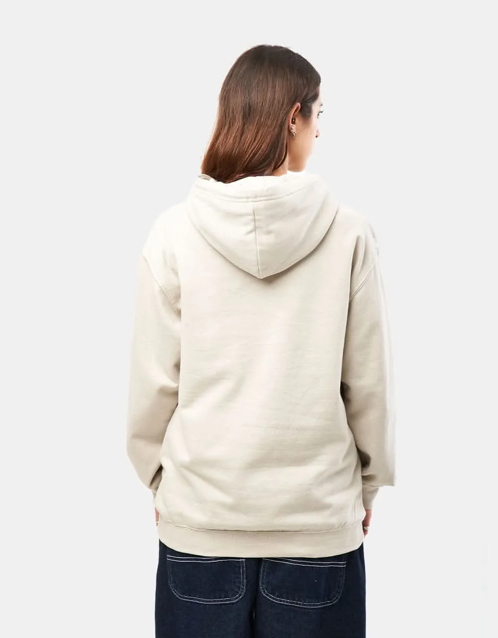 Route One Florals Pullover Hoodie - Natural