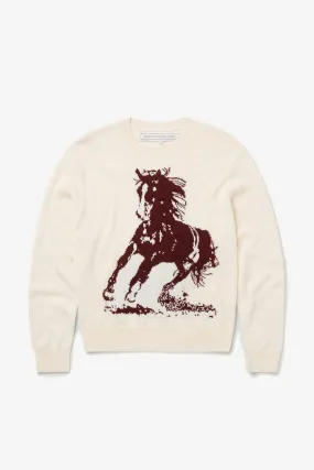 Running Horse Knit Sweater