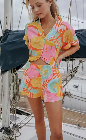 show me your mumu: hendrix shorts - tropical fruit