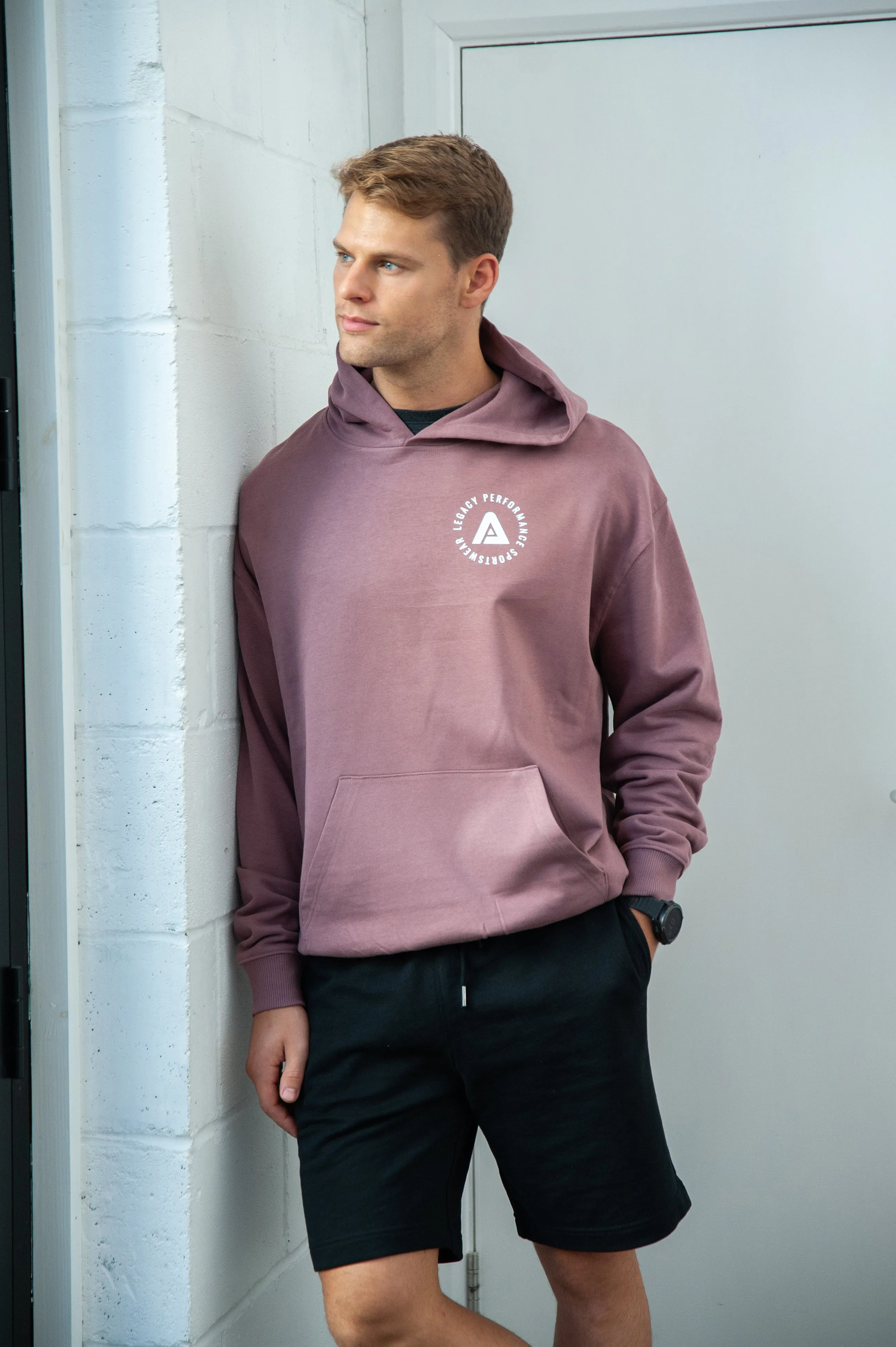 Sideline Hoodie Rose Brown