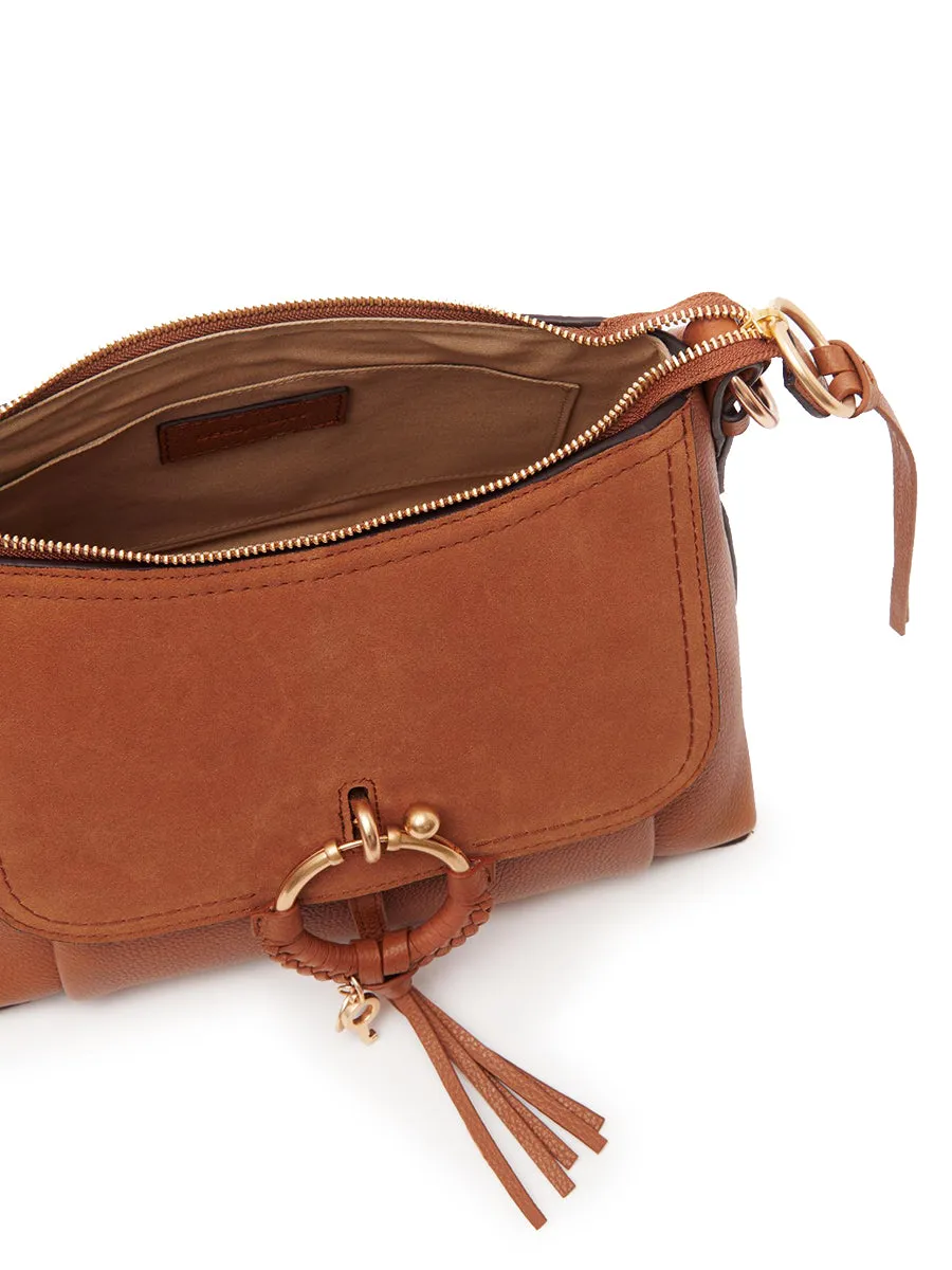 Small Joan Crossbody Bag in Caramello