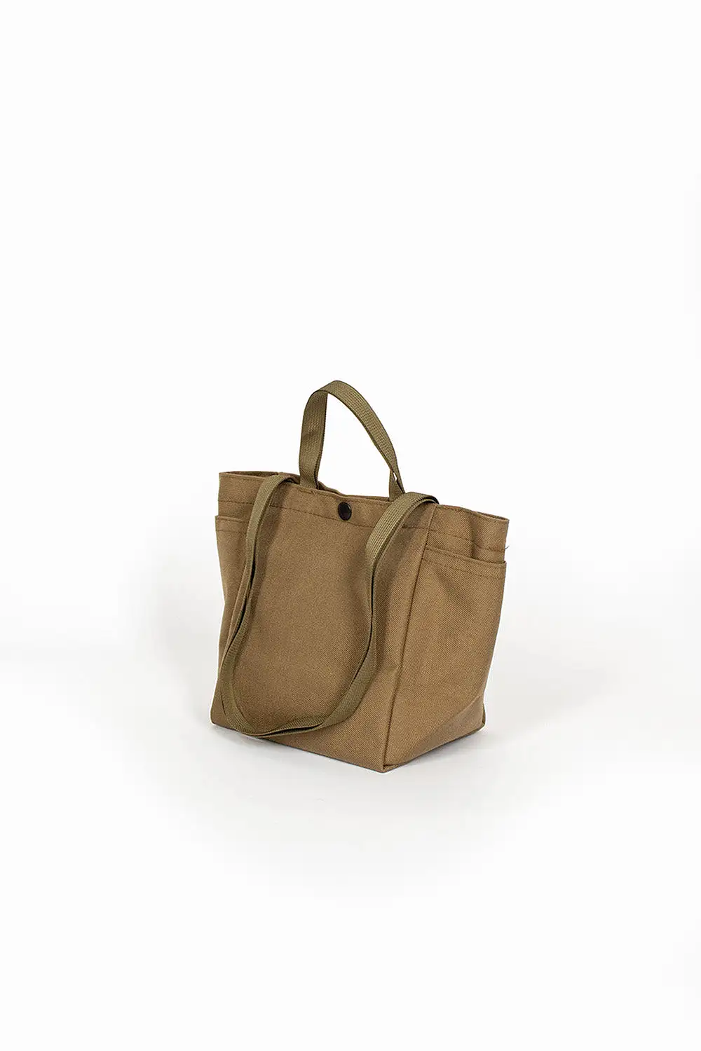 Small Side Pocket Tote Khaki