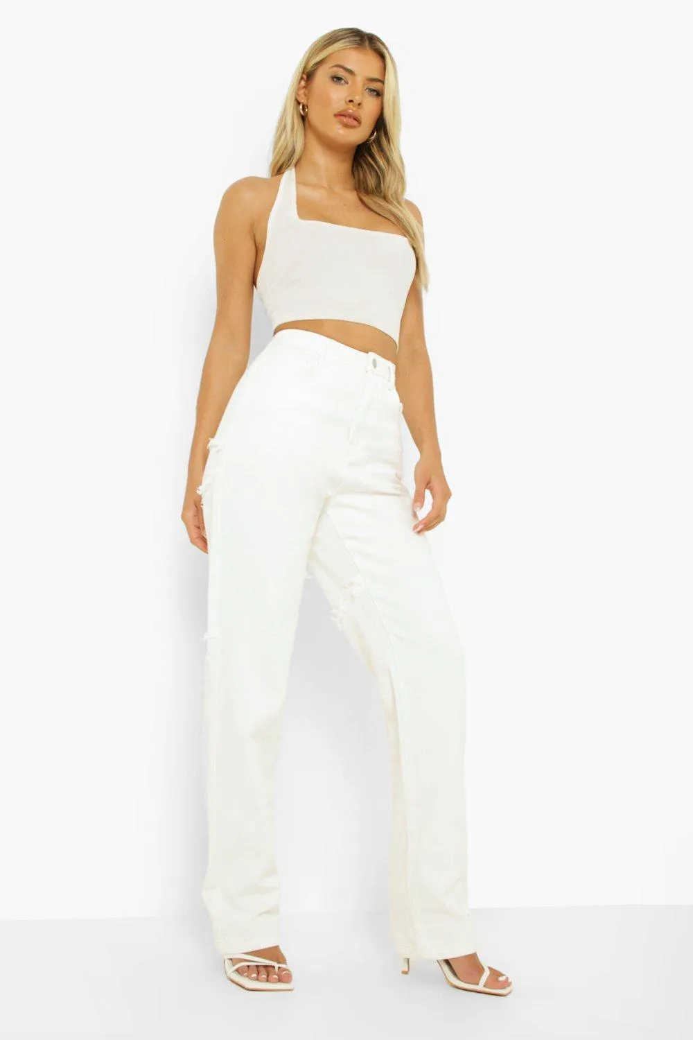 Star Seamed Straight Leg Jeans